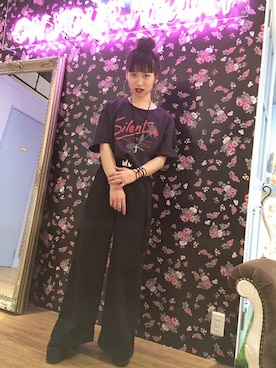 「BUBBLES（バブルス）のアイテム」を使った、BUBBLESさん（レディース・157cm）の春コーディネート