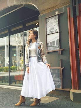 GUILD PRIME】MENS サックススカジャンを使った人気ファッション