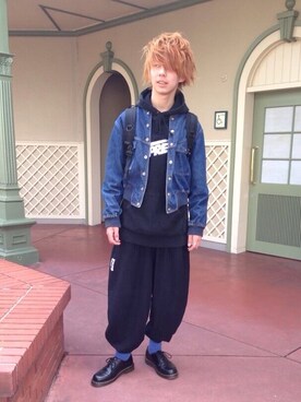 かとたくさんのコーディネート