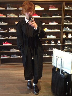 かとたくさんのコーディネート