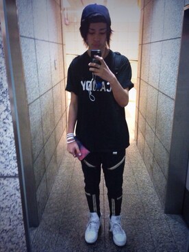 かとたくさんのコーディネート