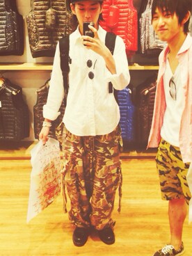 かとたくさん（メンズ・178cm）の夏コーディネート