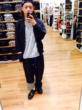 かとたくさん（メンズ・178cm）の秋コーディネート