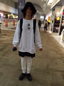 かとたくさんのコーディネート