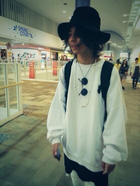 かとたくさんのコーディネート