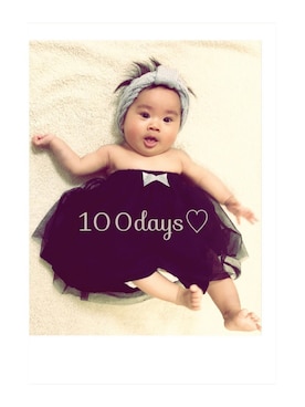 「BRANSHES（ブランシェス）のアイテム（ママ＆ベビー、ブラック系）」を使った、ⳮeRiⳮさん（レディース・155cm）の冬コーディネート