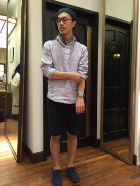 まきたく@休止中さん（メンズ・170cm）の夏コーディネート