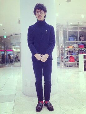 まきたく@休止中さん（メンズ・170cm）の冬コーディネート