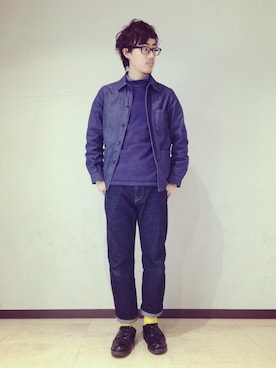 まきたく@休止中さん（メンズ・170cm）の冬コーディネート