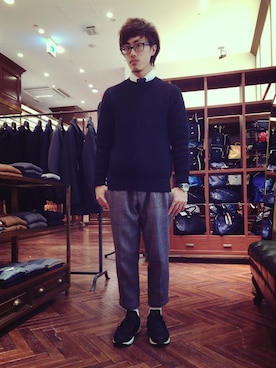 まきたく@休止中さん(メンズ・170cm)の冬コーディネート