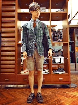 まきたく@休止中さん(メンズ・170cm)の春コーディネート