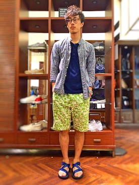 まきたく@休止中さん（メンズ・170cm）の夏コーディネート