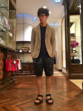 まきたく@休止中さん(メンズ・170cm)の夏コーディネート