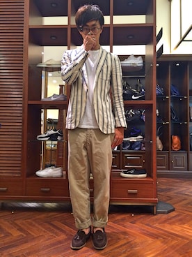 まきたく@休止中さん（メンズ・170cm）の夏コーディネート