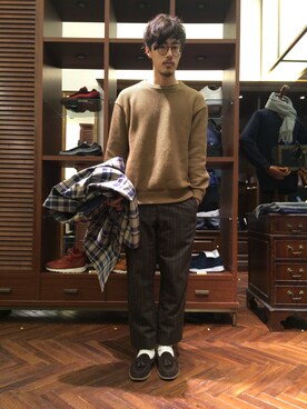 まきたく@休止中さん（メンズ・170cm）の冬コーディネート