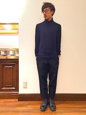 まきたく@休止中さん（メンズ・170cm）の冬コーディネート