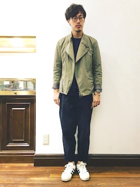 まきたく@休止中さん(メンズ・170cm)の春コーディネート