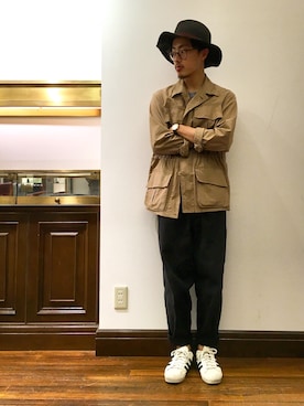 まきたく@休止中さん（メンズ・170cm）の春コーディネート
