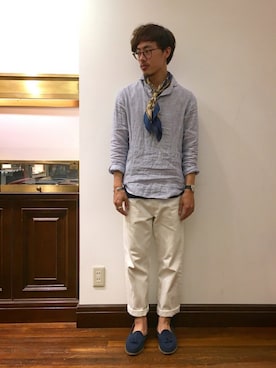 「LOLO（ロロ）のアイテム」を使った、まきたく@休止中さん（メンズ・170cm）の春コーディネート