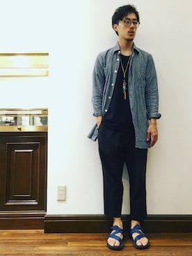 まきたく@休止中さん(メンズ・170cm)の夏コーディネート