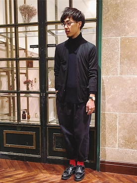 まきたく@休止中さん（メンズ・171cm）の冬コーディネート