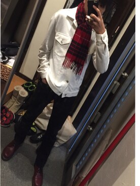 「JOURNAL STANDARD relume（ジャーナルスタンダード　レリューム）のアイテム（デニムジャケット）」を使った、のzさん（メンズ・170cm）の秋コーディネート