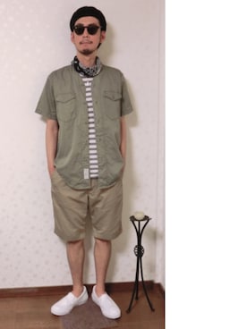 kiyoshiさん（メンズ・170cm）の夏コーディネート