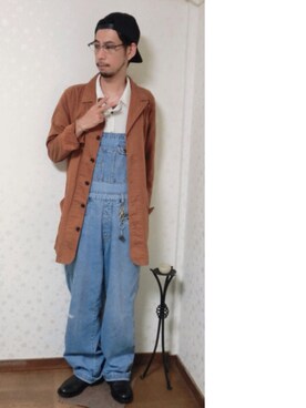 「SLICK（スリック）のアイテム（その他アウター）」を使った、kiyoshiさん（メンズ・170cm）の秋コーディネート
