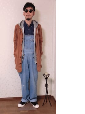 「SLICK（スリック）のアイテム（その他アウター）」を使った、kiyoshiさん（メンズ・170cm）の春コーディネート
