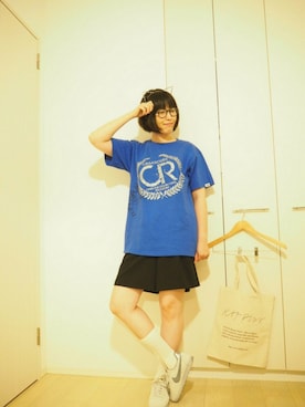「スポーティーフェス」｜ミトロさん（レディース・164cm）の夏コーディネート