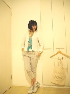「URBAN RESEARCH（アーバンリサーチ）のアイテム（財布/小物）」を使った、ミトロさん（レディース・164cm）の夏コーディネート
