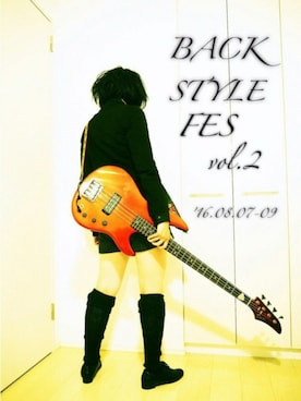 「アイテム（おもちゃ、ブラック系）」を使った、ミトロさん（レディース・164cm）の夏コーディネート