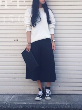 「goocy（グーシー）のアイテム」を使った、goocyさん（レディース・160cm）の秋コーディネート