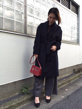 「goocy（グースィー）のアイテム（ジャケット/アウター）」を使った、goocyさん（レディース・160cm）の秋コーディネート