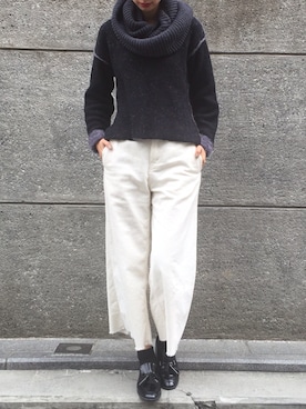 「goocy（グースィー）のアイテム」を使った、goocyさん（レディース・160cm）の秋コーディネート