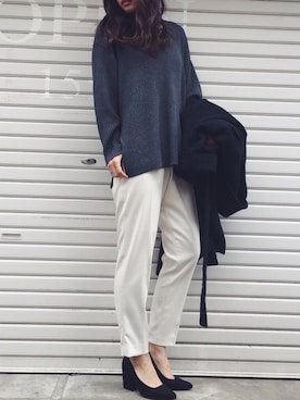 「goocy（グーシー）のアイテム」を使った、goocyさん（レディース・160cm）の秋コーディネート