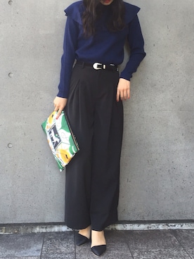 「goocy（グースィー）のアイテム」を使った、goocyさん（レディース・160cm）の冬コーディネート