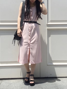 「goocy（グースィー）のアイテム」を使った、goocyさん（レディース・160cm）の春コーディネート