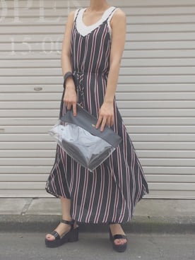 「goocy（グースィー）のアイテム」を使った、goocyさん（レディース・160cm）の夏コーディネート