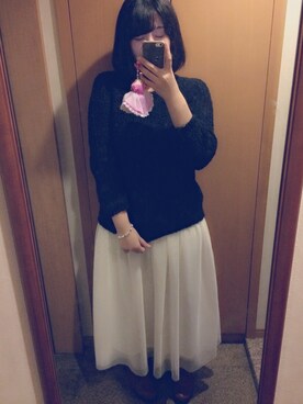 かとうみかさんのコーディネート