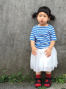hanamenさん（キッズ・80cm）の夏コーディネート