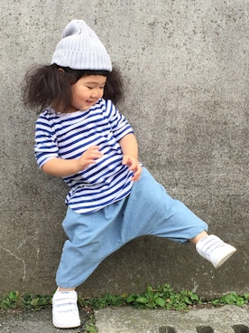 「ドラフトCO」｜hanamenさん（キッズ・80cm）の夏コーディネート