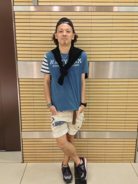 KARASAWAさん（メンズ・173cm）の夏コーディネート