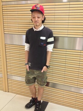 KARASAWAさん（メンズ・173cm）の夏コーディネート