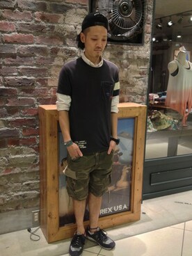 KARASAWAさん（メンズ・173cm）の夏コーディネート