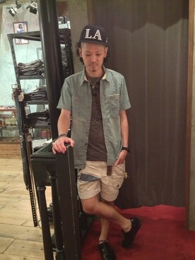 KARASAWAさん（メンズ・173cm）の夏コーディネート