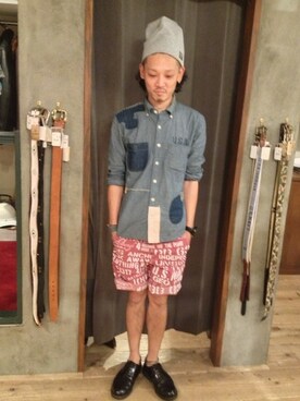 KARASAWAさん（メンズ・173cm）の夏コーディネート