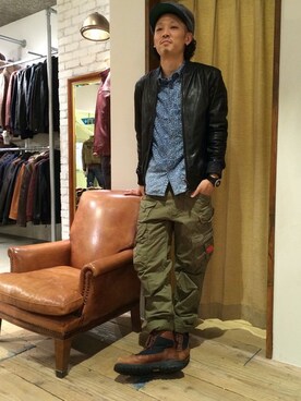 KARASAWAさん（メンズ・173cm）の秋コーディネート