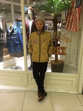 KARASAWAさん（メンズ・173cm）の秋コーディネート