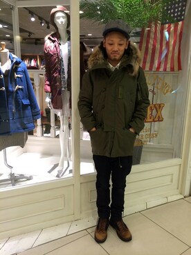 KARASAWAさん（メンズ・173cm）の秋コーディネート